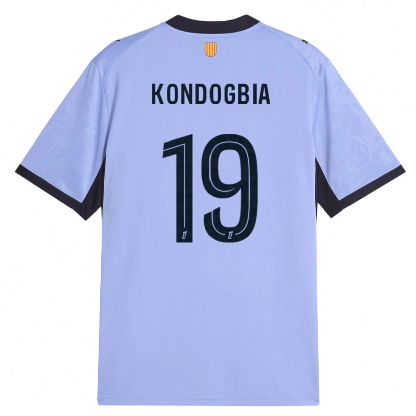 Danxen Mænd Geoffrey Kondogbia #19 Lilla Sort Tredje Sæt Spillertrøjer 2026/27 Trøje T-Shirt