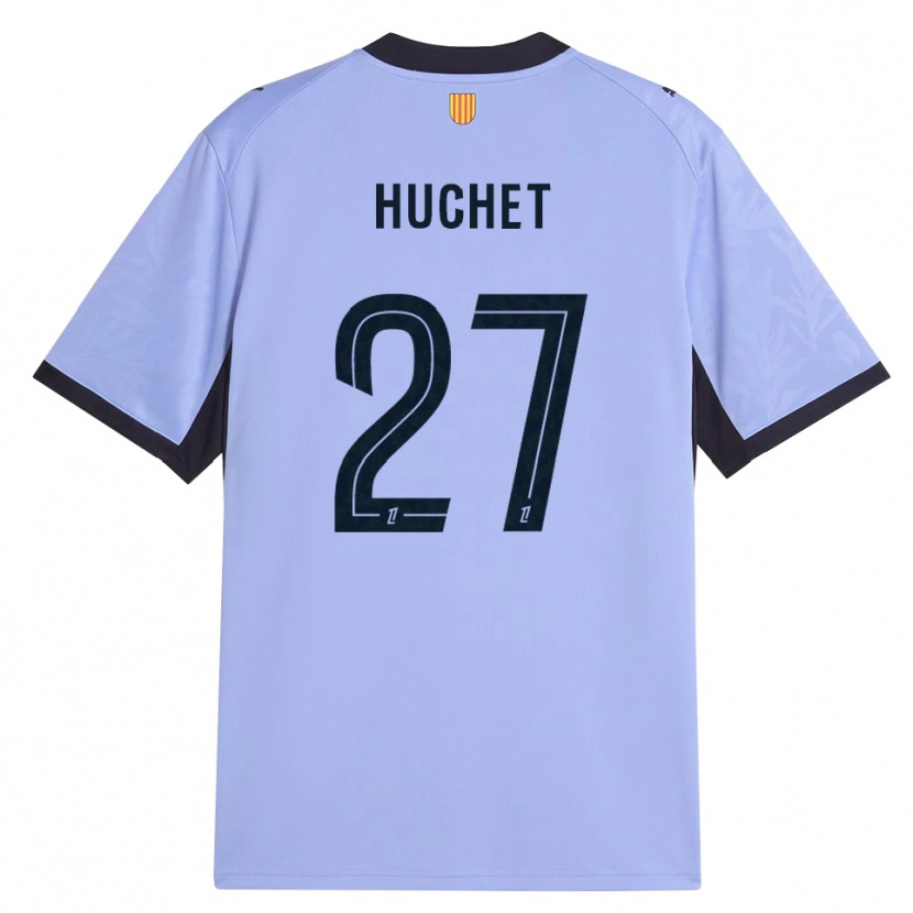 Danxen Mænd Sarah Huchet #27 Lilla Sort Tredje Sæt Spillertrøjer 2026/27 Trøje T-Shirt