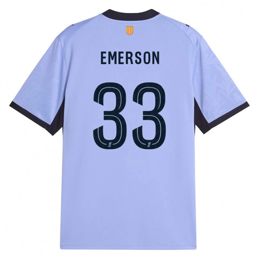 Danxen Mænd Emerson Palmieri Dos Santos #33 Lilla Sort Tredje Sæt Spillertrøjer 2026/27 Trøje T-Shirt