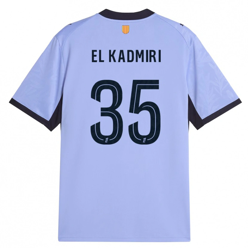 Danxen Mænd Ugo Kadmiri #35 Lilla Sort Tredje Sæt Spillertrøjer 2026/27 Trøje T-Shirt