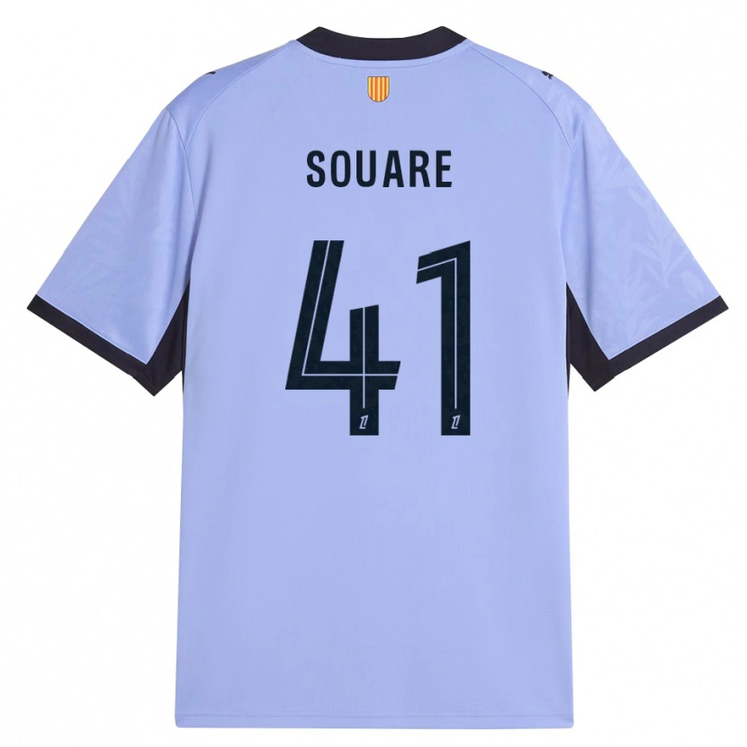 Danxen Mænd Cheick Souare #41 Lilla Sort Tredje Sæt Spillertrøjer 2026/27 Trøje T-Shirt