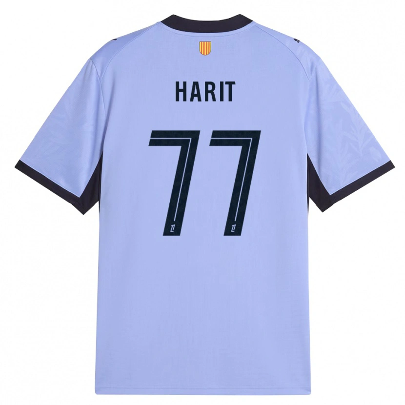 Danxen Mænd Amine Harit #77 Lilla Sort Tredje Sæt Spillertrøjer 2026/27 Trøje T-Shirt