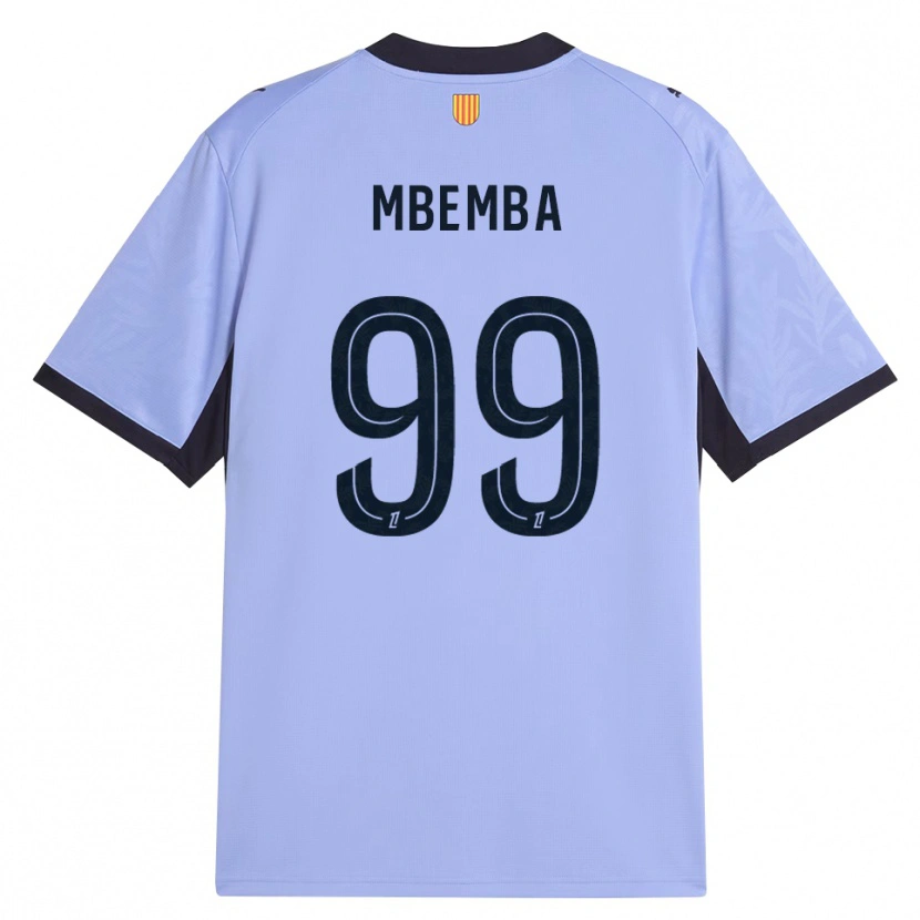 Danxen Mænd Chancel Mbemba #99 Lilla Sort Tredje Sæt Spillertrøjer 2026/27 Trøje T-Shirt