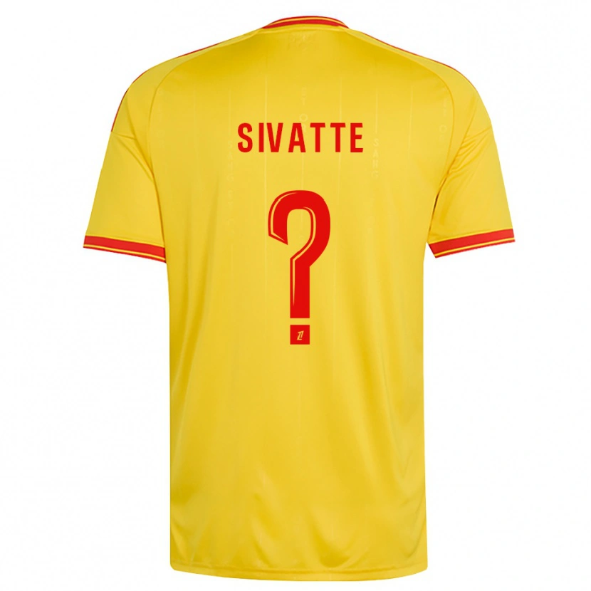 Danxen Kvinder Noah Sivatte #0 Guld Orange Rød Hjemmebane Spillertrøjer 2026/27 Trøje T-Shirt