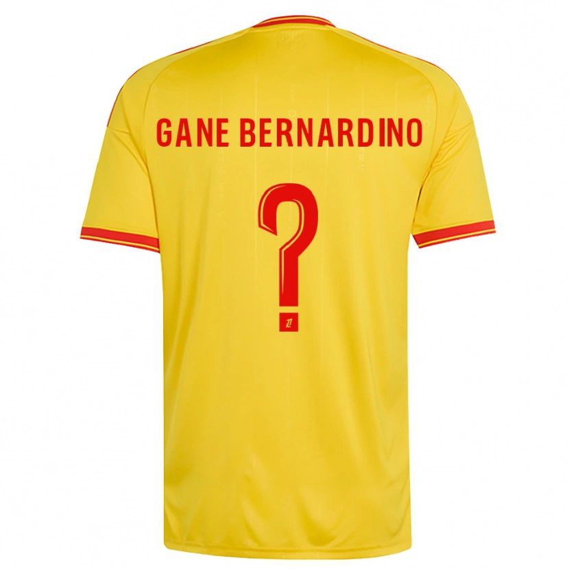 Danxen Kvinder Nathanaël Gane Bernardino #0 Guld Orange Rød Hjemmebane Spillertrøjer 2026/27 Trøje T-Shirt