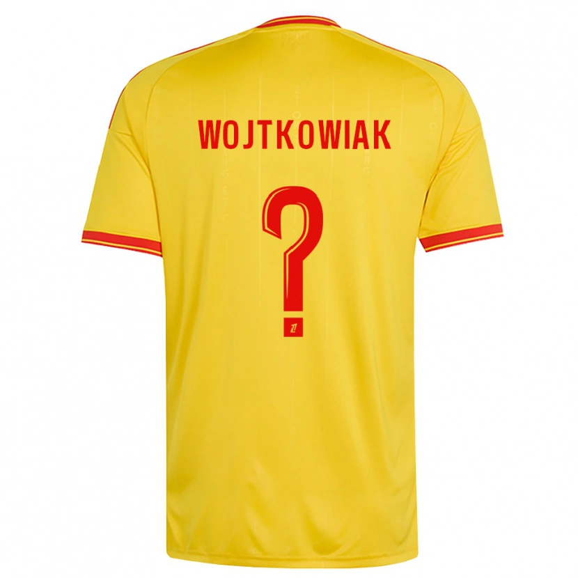 Danxen Kvinder Valentin Wojtkowiak #0 Guld Orange Rød Hjemmebane Spillertrøjer 2026/27 Trøje T-Shirt