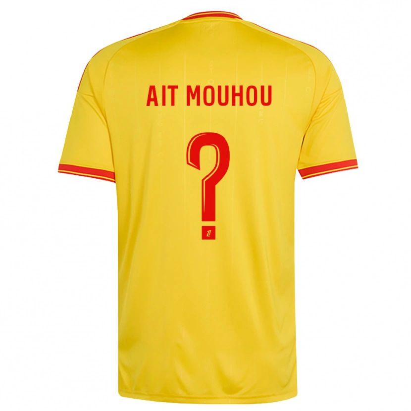 Danxen Kvinder Nassim Ait Mouhou #0 Guld Orange Rød Hjemmebane Spillertrøjer 2026/27 Trøje T-Shirt