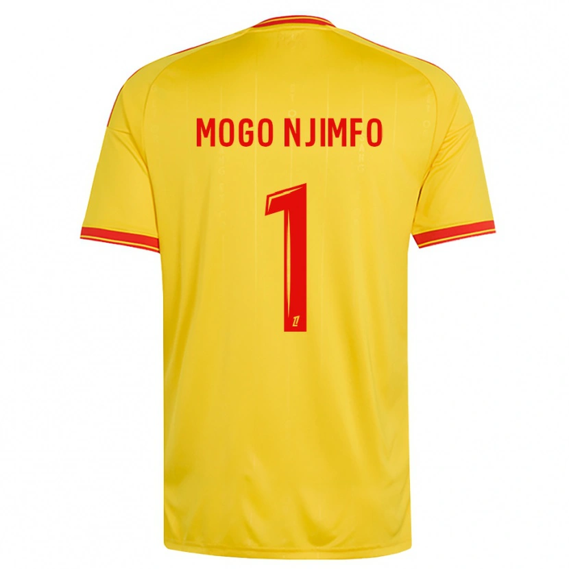 Danxen Kvinder Arthur Mogo Njimfo #1 Guld Orange Rød Hjemmebane Spillertrøjer 2026/27 Trøje T-Shirt
