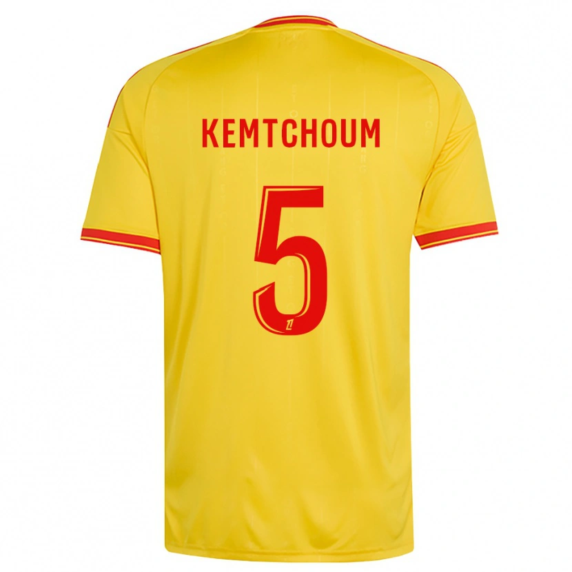Danxen Kvinder Noé Kemtchoum #5 Guld Orange Rød Hjemmebane Spillertrøjer 2026/27 Trøje T-Shirt