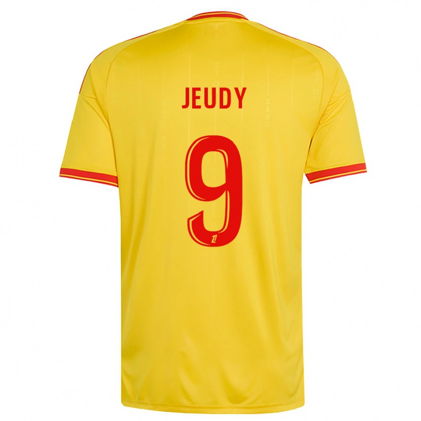Danxen Kvinder Sherly Jeudy #9 Guld Orange Rød Hjemmebane Spillertrøjer 2026/27 Trøje T-Shirt