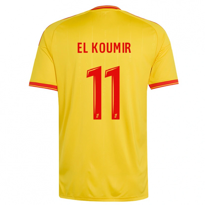 Danxen Kvinder Kaîna El Koumir #11 Guld Orange Rød Hjemmebane Spillertrøjer 2026/27 Trøje T-Shirt
