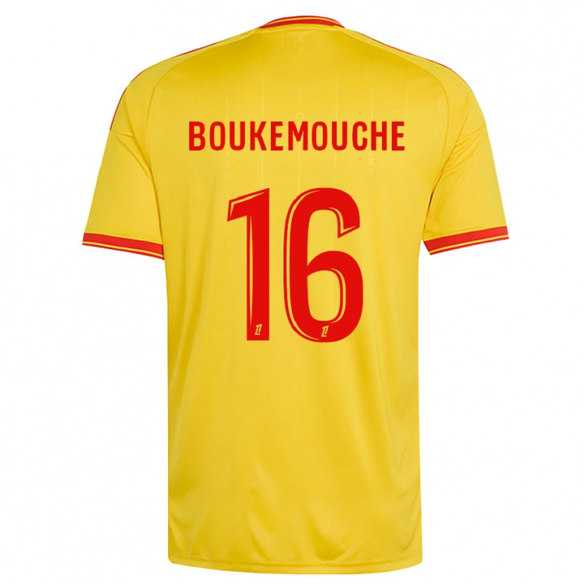Danxen Kvinder Amine Boukemouche #16 Guld Orange Rød Hjemmebane Spillertrøjer 2026/27 Trøje T-Shirt