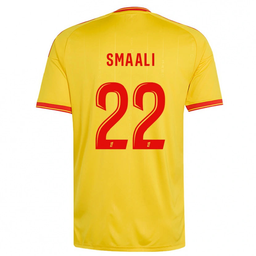 Danxen Kvinder Emma Smaali #22 Guld Orange Rød Hjemmebane Spillertrøjer 2026/27 Trøje T-Shirt