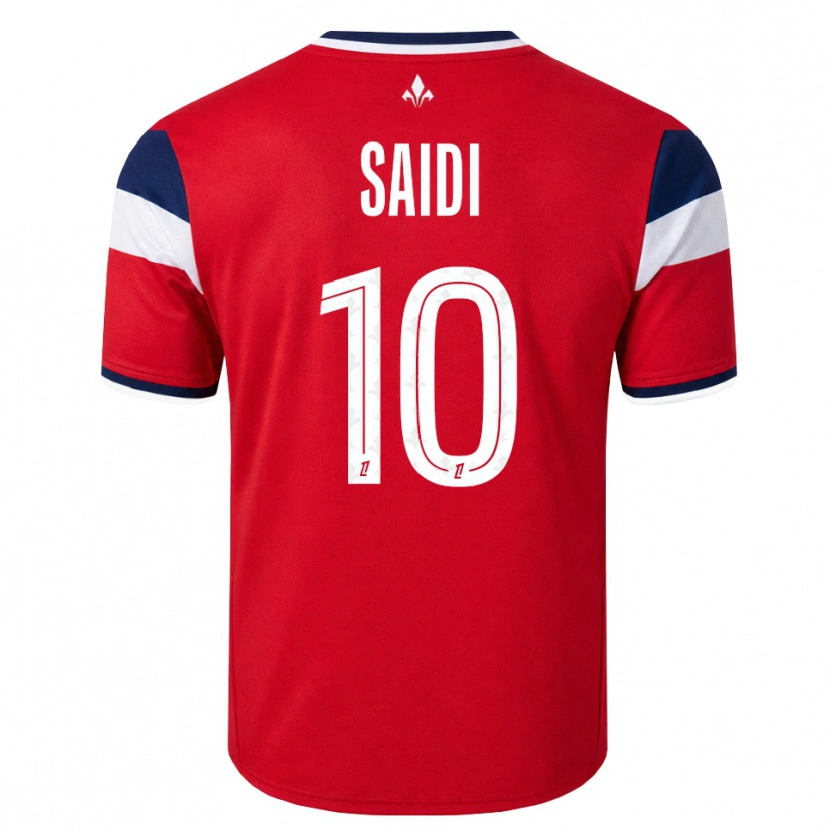 Danxen Kvinder Rachel Saidi #10 Rød Hvid Kongeblå Hjemmebane Spillertrøjer 2026/27 Trøje T-Shirt