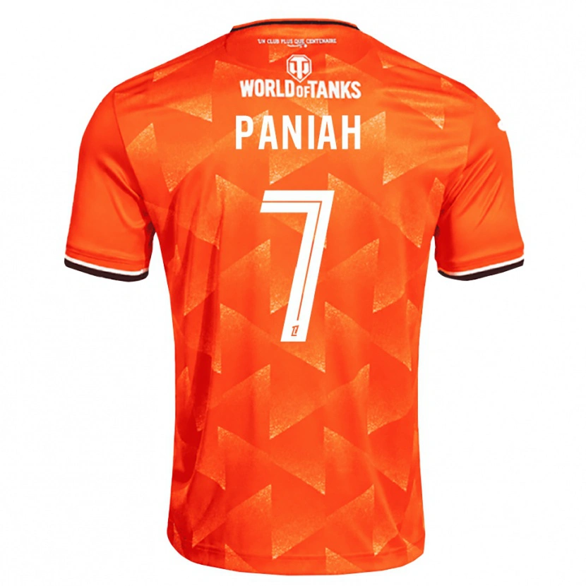 Danxen Kvinder Djedjom Paniah #7 Orange Hvid Sort Hjemmebane Spillertrøjer 2026/27 Trøje T-Shirt