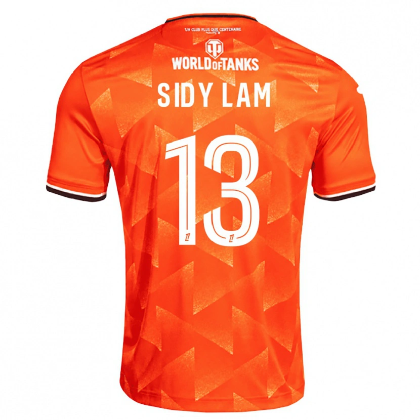 Danxen Kvinder Tapsirou Sidy Lam #13 Orange Hvid Sort Hjemmebane Spillertrøjer 2026/27 Trøje T-Shirt