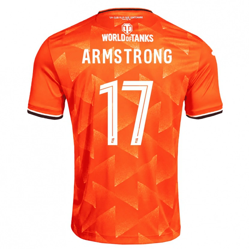 Danxen Kvinder Desmond Armstrong #17 Orange Hvid Sort Hjemmebane Spillertrøjer 2026/27 Trøje T-Shirt