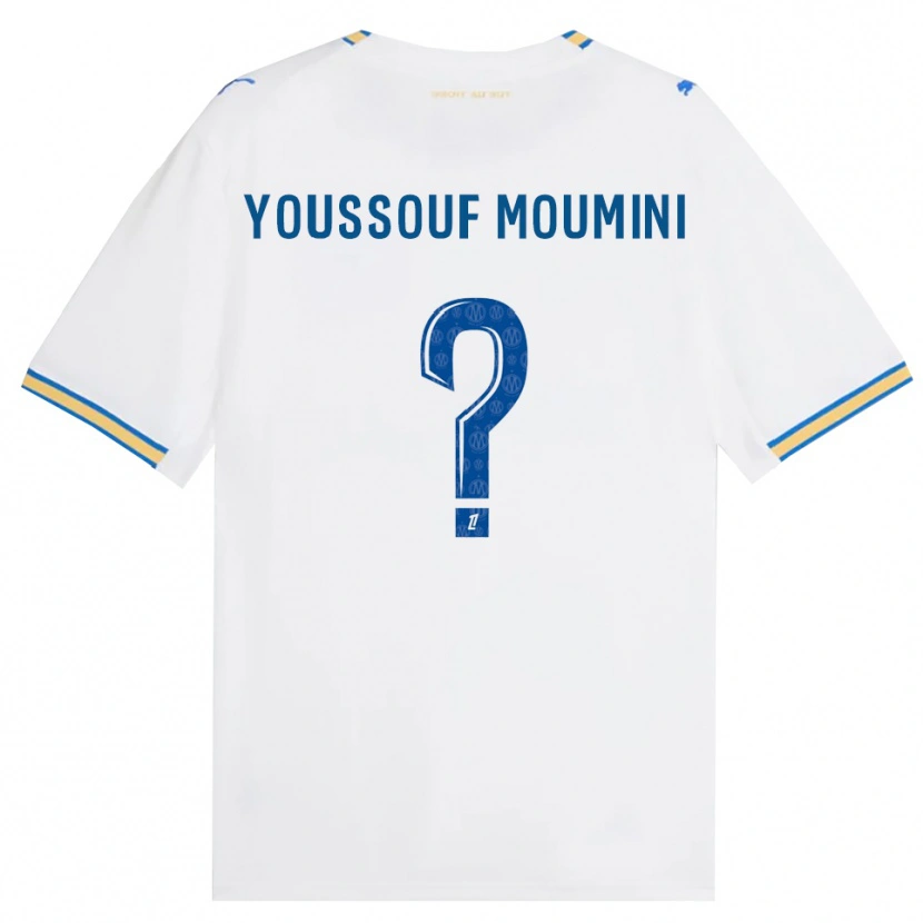 Danxen Kvinder Yakine Youssouf Moumini #0 Dodgerblå Hvid Hjemmebane Spillertrøjer 2026/27 Trøje T-Shirt