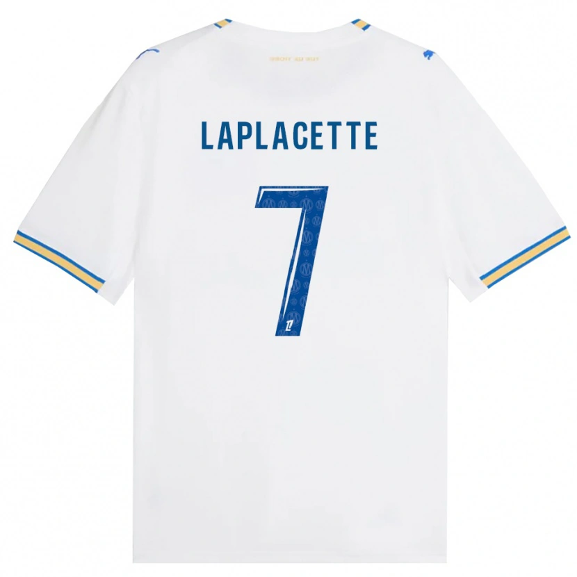 Danxen Kvinder Tess Laplacette #7 Dodgerblå Hvid Hjemmebane Spillertrøjer 2026/27 Trøje T-Shirt
