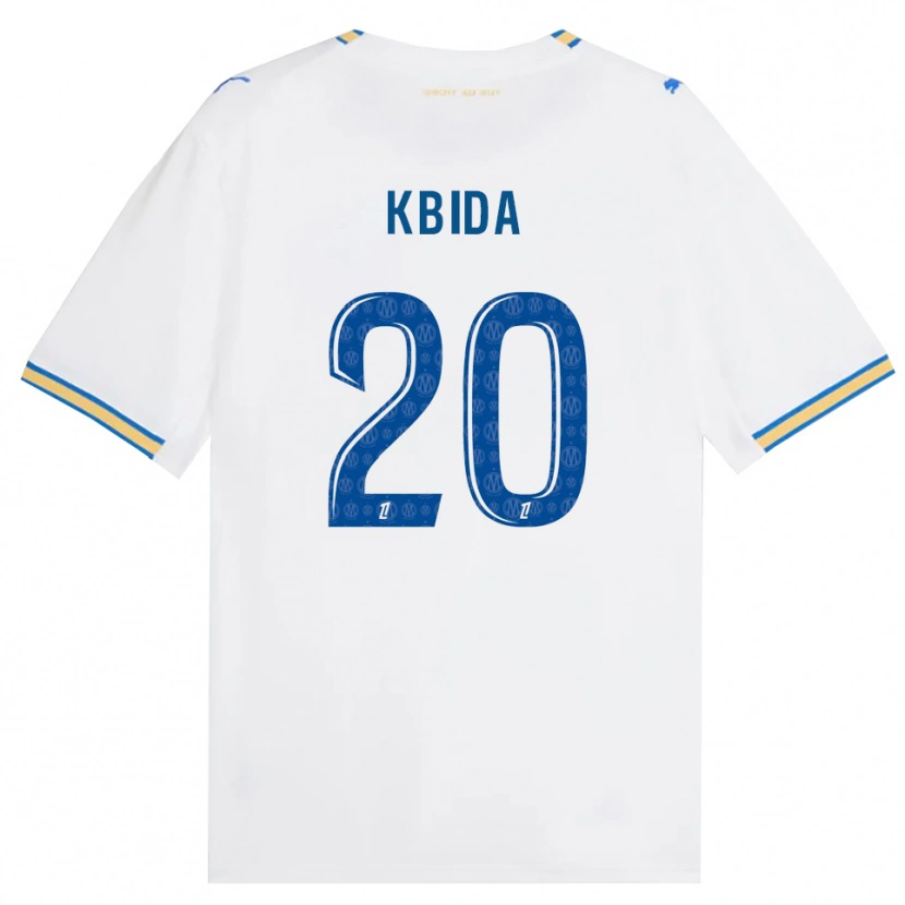 Danxen Kvinder Inès Kbida #20 Dodgerblå Hvid Hjemmebane Spillertrøjer 2026/27 Trøje T-Shirt