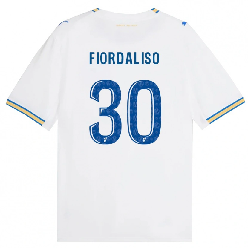 Danxen Kvinder Thelma Fiordaliso #30 Dodgerblå Hvid Hjemmebane Spillertrøjer 2026/27 Trøje T-Shirt