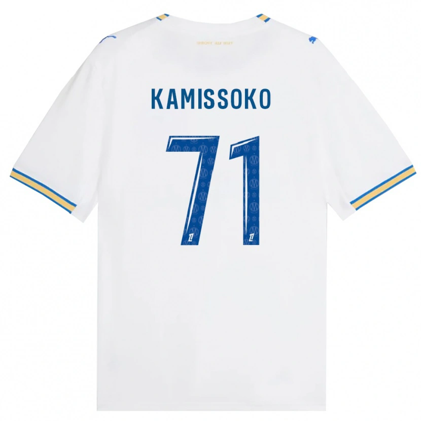 Danxen Kvinder Nouhoum Kamissoko #71 Dodgerblå Hvid Hjemmebane Spillertrøjer 2026/27 Trøje T-Shirt