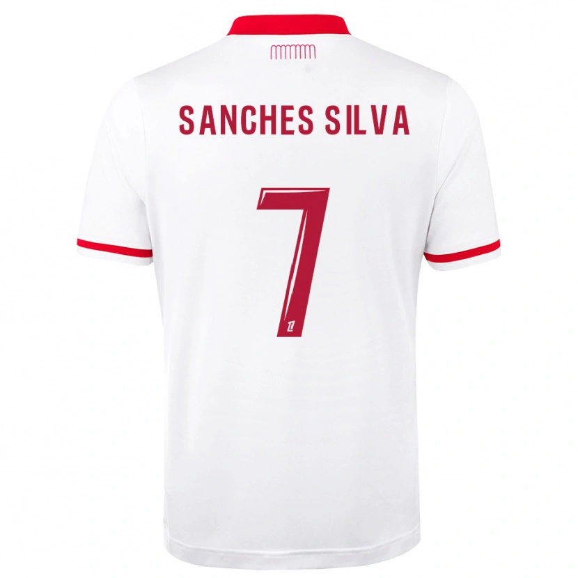 Danxen Kvinder Jordy Sanches Silva #7 Rød Hvid Hjemmebane Spillertrøjer 2026/27 Trøje T-Shirt