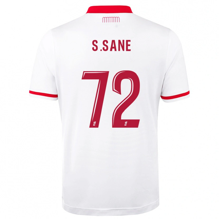 Danxen Kvinder Sadibou Sané #72 Rød Hvid Hjemmebane Spillertrøjer 2026/27 Trøje T-Shirt