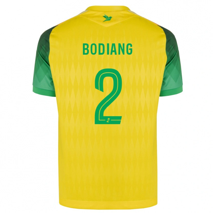 Danxen Kvinder Moutanabi Bodiang #2 Gul Grøn Rød Hjemmebane Spillertrøjer 2026/27 Trøje T-Shirt