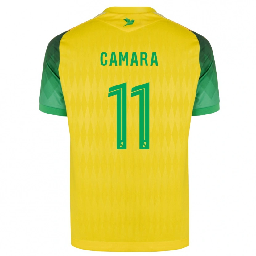 Danxen Kvinder Aboubacar Camara #11 Gul Grøn Rød Hjemmebane Spillertrøjer 2026/27 Trøje T-Shirt