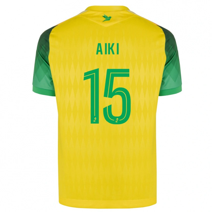 Danxen Kvinder Amed Aiki #15 Gul Grøn Rød Hjemmebane Spillertrøjer 2026/27 Trøje T-Shirt