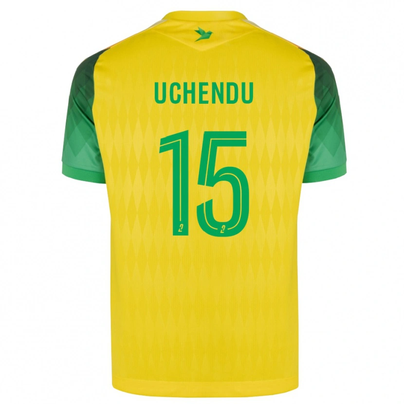 Danxen Kvinder Chinaza Uchendu #15 Gul Grøn Rød Hjemmebane Spillertrøjer 2026/27 Trøje T-Shirt