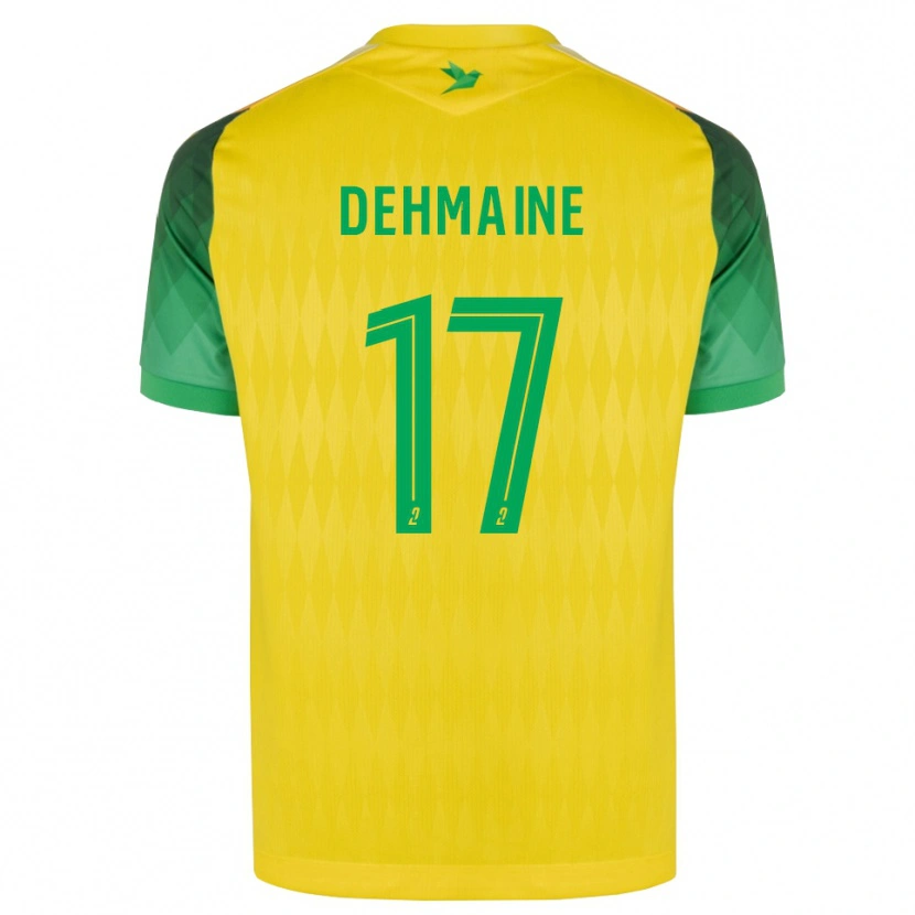 Danxen Kvinder Dehmaine Tabibou #17 Gul Grøn Rød Hjemmebane Spillertrøjer 2026/27 Trøje T-Shirt