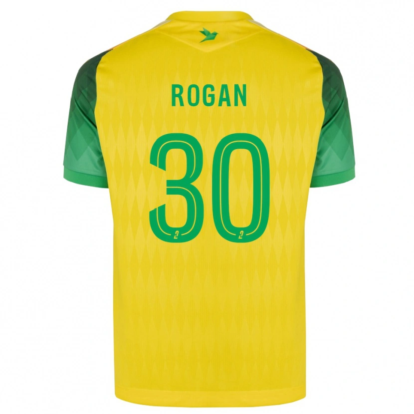 Danxen Kvinder Manja Rogan #30 Gul Grøn Rød Hjemmebane Spillertrøjer 2026/27 Trøje T-Shirt