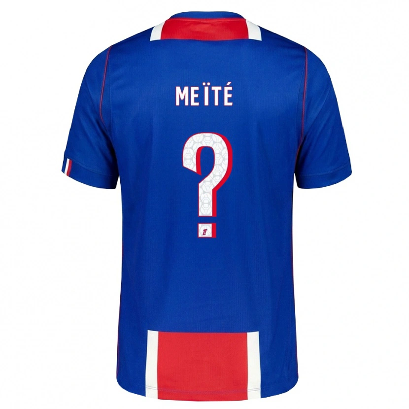 Danxen Kvinder Mamadou Meïté #0 Rød Hvid Blå Hjemmebane Spillertrøjer 2026/27 Trøje T-Shirt
