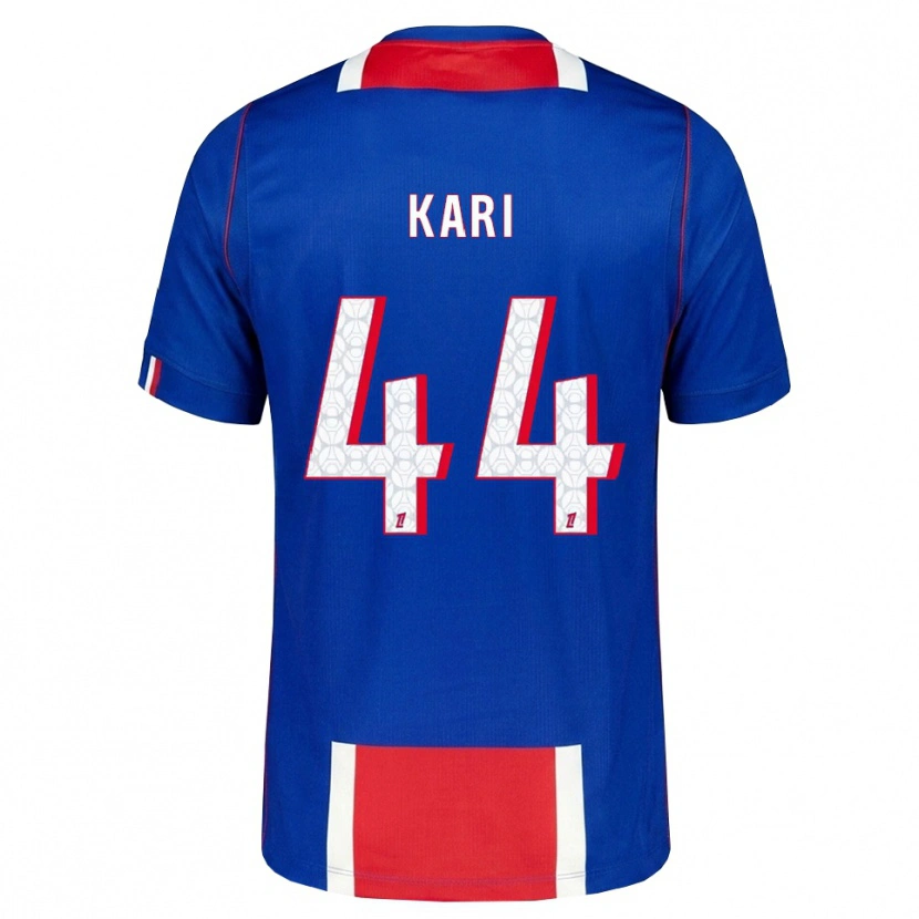 Danxen Kvinder Ayman Kari #44 Rød Hvid Blå Hjemmebane Spillertrøjer 2026/27 Trøje T-Shirt