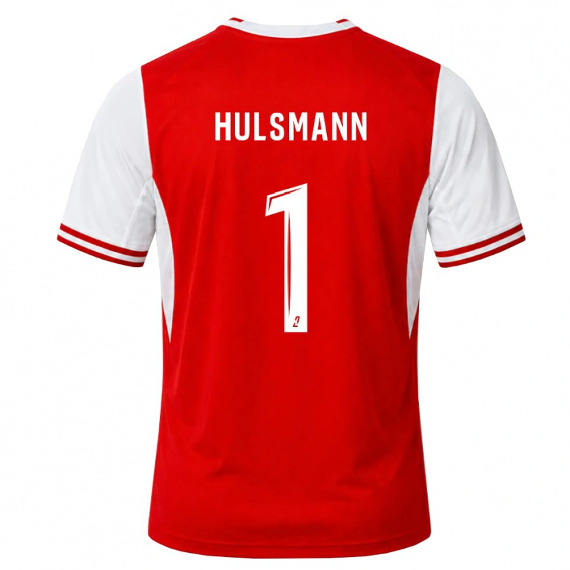 Danxen Kvinder Tom Ritzy Hülsmann #1 Rød Hvid Hjemmebane Spillertrøjer 2026/27 Trøje T-Shirt