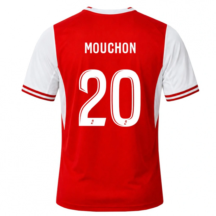 Danxen Kvinder Noemie Mouchon #20 Rød Hvid Hjemmebane Spillertrøjer 2026/27 Trøje T-Shirt