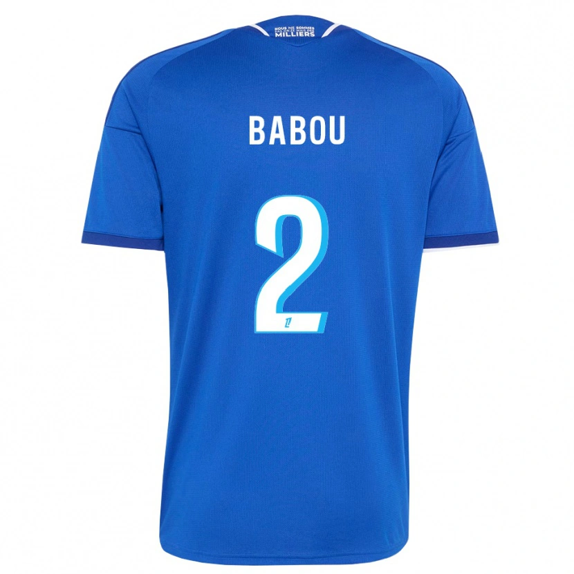 Danxen Kvinder Marème Babou #2 Kongeblå Hvid Hjemmebane Spillertrøjer 2026/27 Trøje T-Shirt