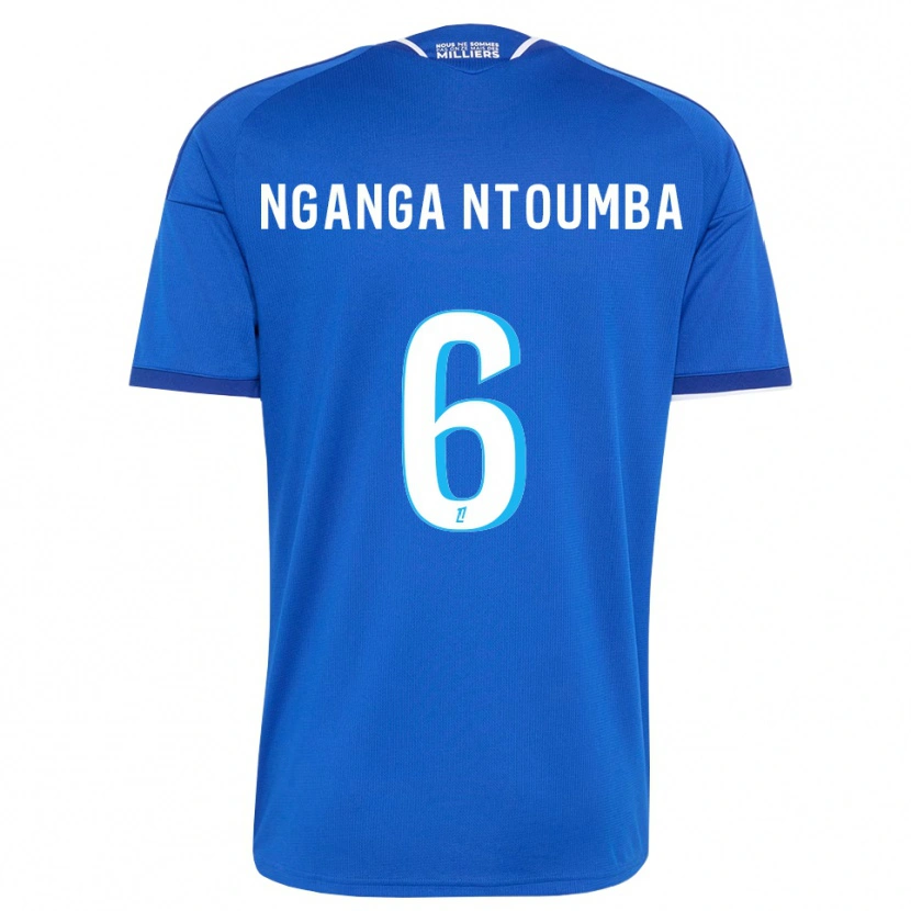 Danxen Kvinder Monfils Nganga Ntoumba #6 Kongeblå Hvid Hjemmebane Spillertrøjer 2026/27 Trøje T-Shirt