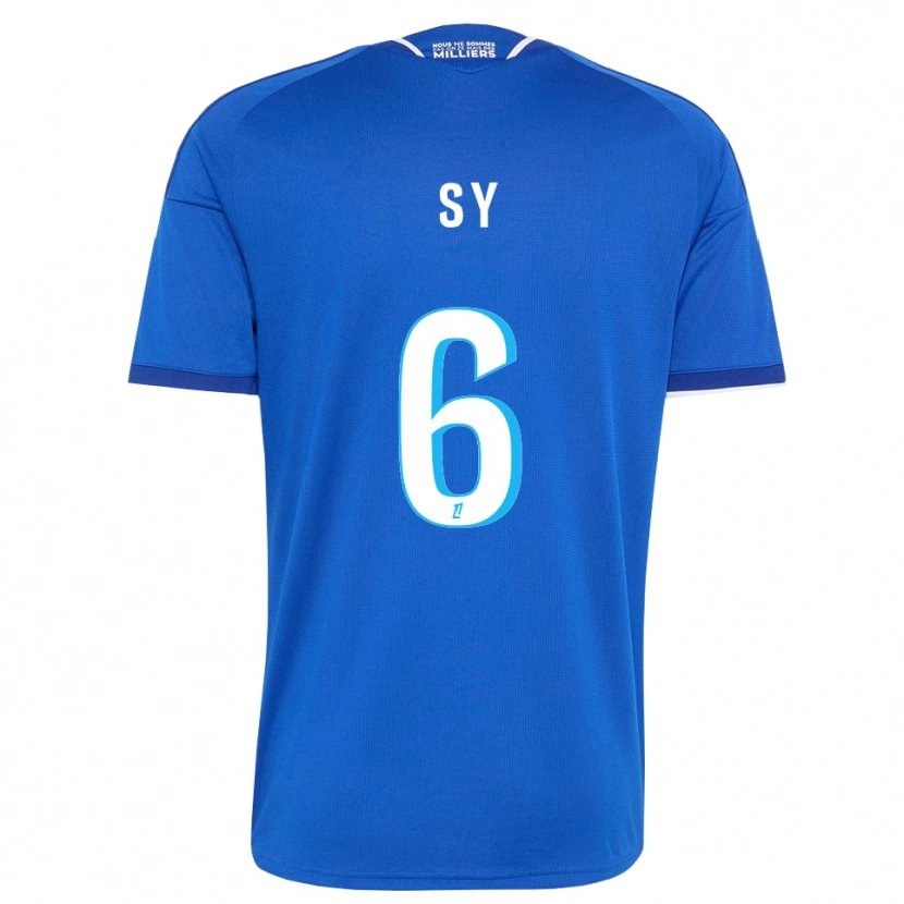 Danxen Kvinder Demba Sy #6 Kongeblå Hvid Hjemmebane Spillertrøjer 2026/27 Trøje T-Shirt