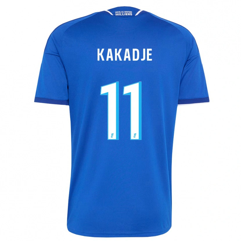 Danxen Kvinder Dan-Marcel Kakadje #11 Kongeblå Hvid Hjemmebane Spillertrøjer 2026/27 Trøje T-Shirt
