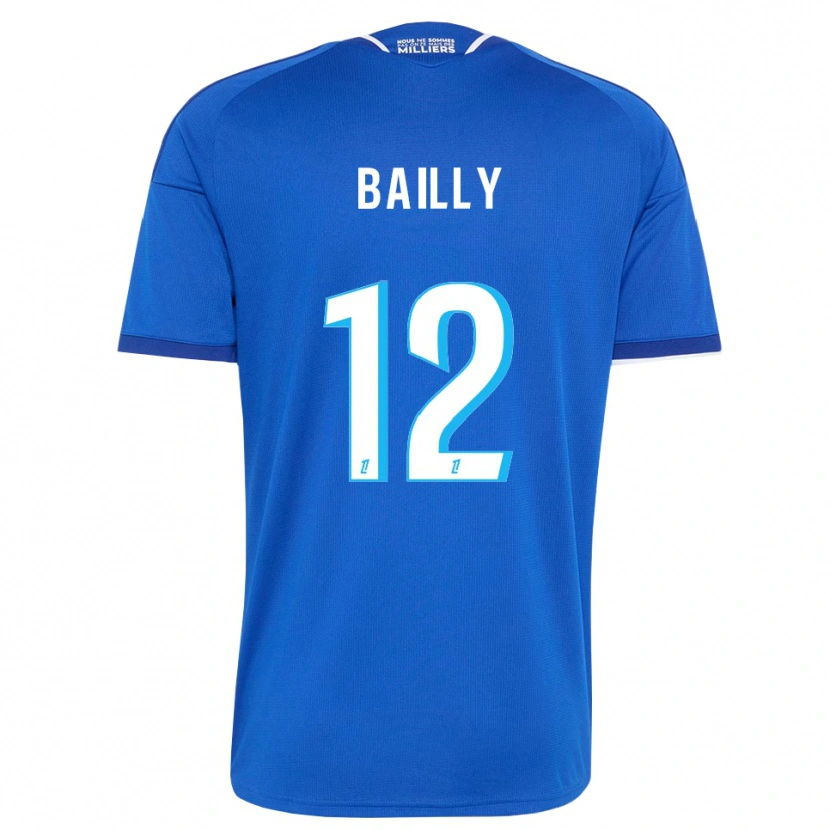 Danxen Kvinder Melvine Bailly #12 Kongeblå Hvid Hjemmebane Spillertrøjer 2026/27 Trøje T-Shirt