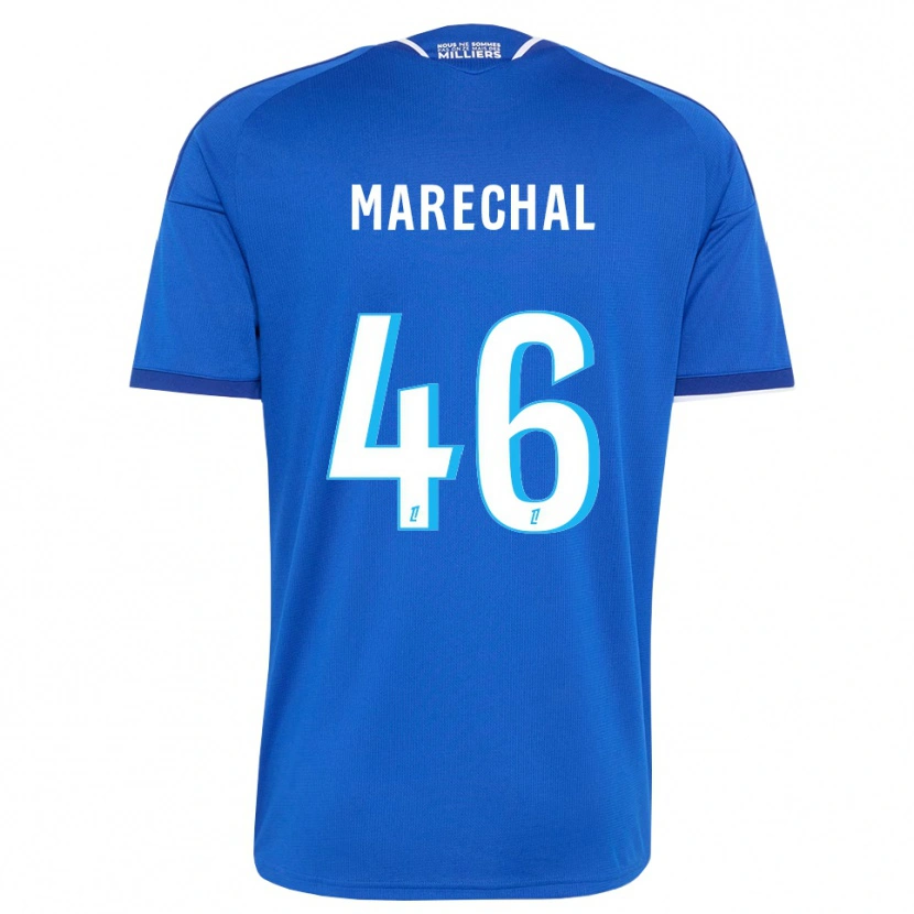 Danxen Kvinder Max Maréchal #46 Kongeblå Hvid Hjemmebane Spillertrøjer 2026/27 Trøje T-Shirt