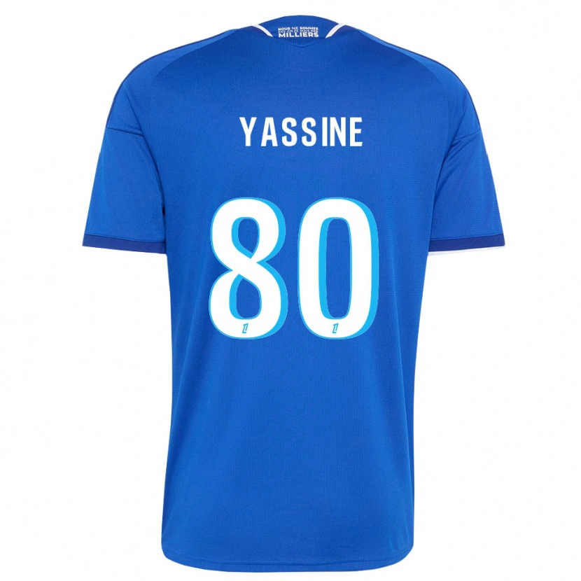 Danxen Kvinder Gessime Yassine #80 Kongeblå Hvid Hjemmebane Spillertrøjer 2026/27 Trøje T-Shirt