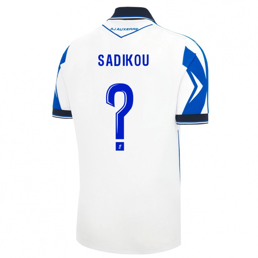 Danxen Kvinder Milhad Sadikou #0 Sort Hvid Blå Hjemmebane Spillertrøjer 2026/27 Trøje T-Shirt