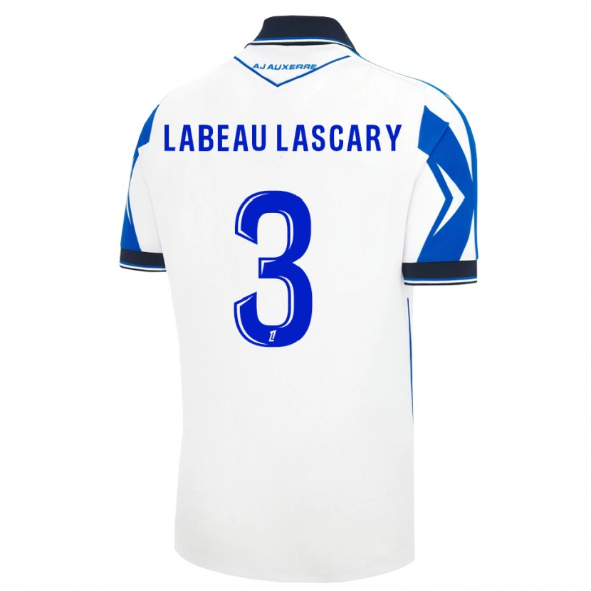 Danxen Kvinder Rémy Labeau Lascary #3 Sort Hvid Blå Hjemmebane Spillertrøjer 2026/27 Trøje T-Shirt