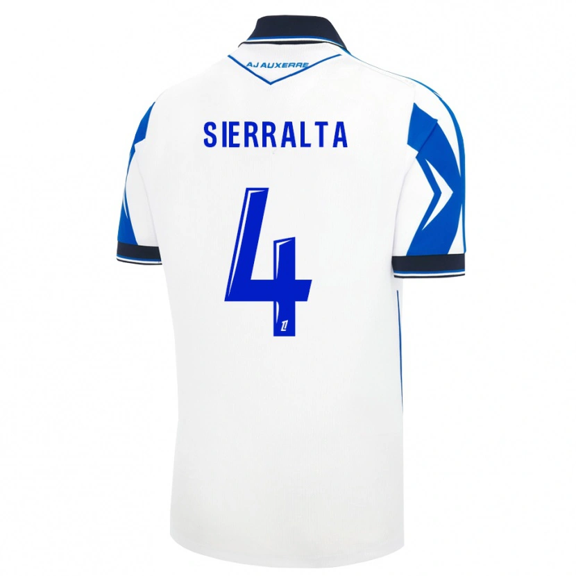 Danxen Kvinder Francisco Sierralta #4 Sort Hvid Blå Hjemmebane Spillertrøjer 2026/27 Trøje T-Shirt