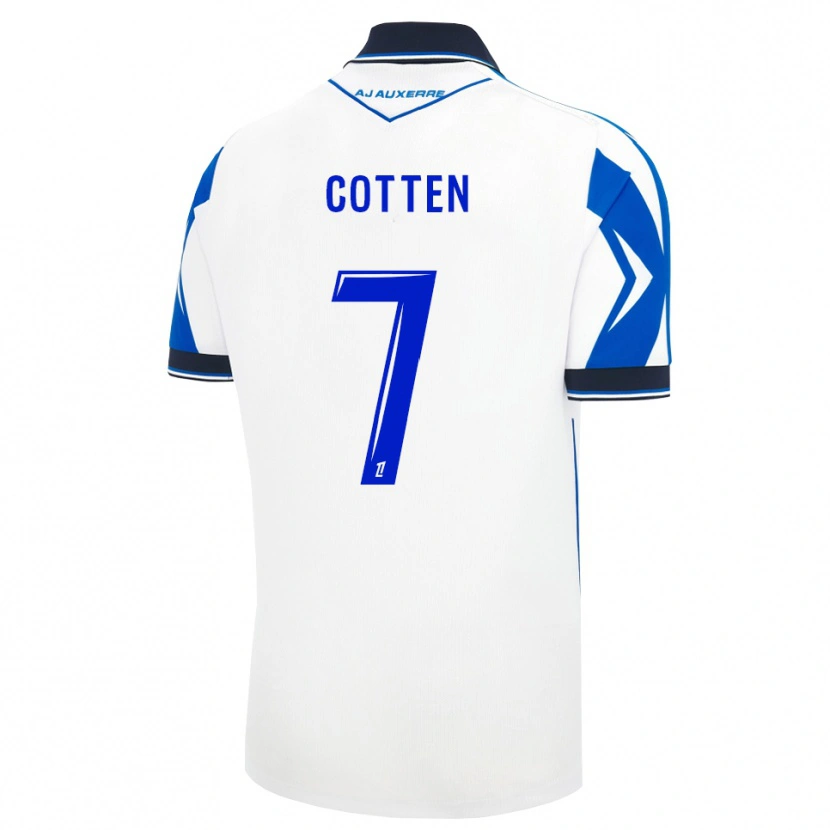 Danxen Kvinder Kenzo Cotten #7 Sort Hvid Blå Hjemmebane Spillertrøjer 2026/27 Trøje T-Shirt