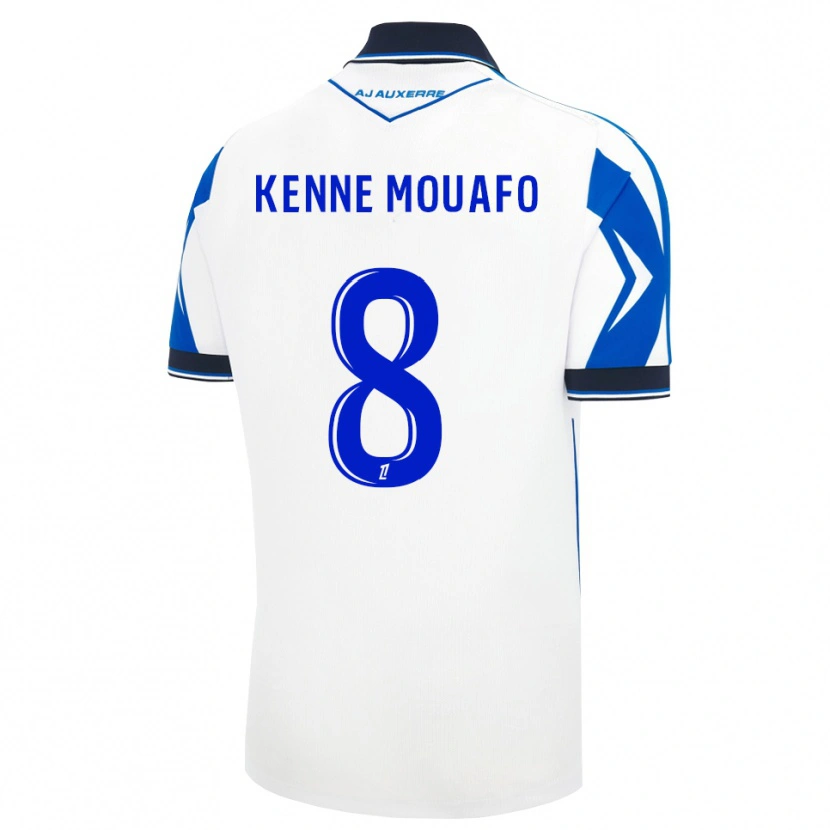 Danxen Kvinder Kilyan Kenne Mouafo #8 Sort Hvid Blå Hjemmebane Spillertrøjer 2026/27 Trøje T-Shirt